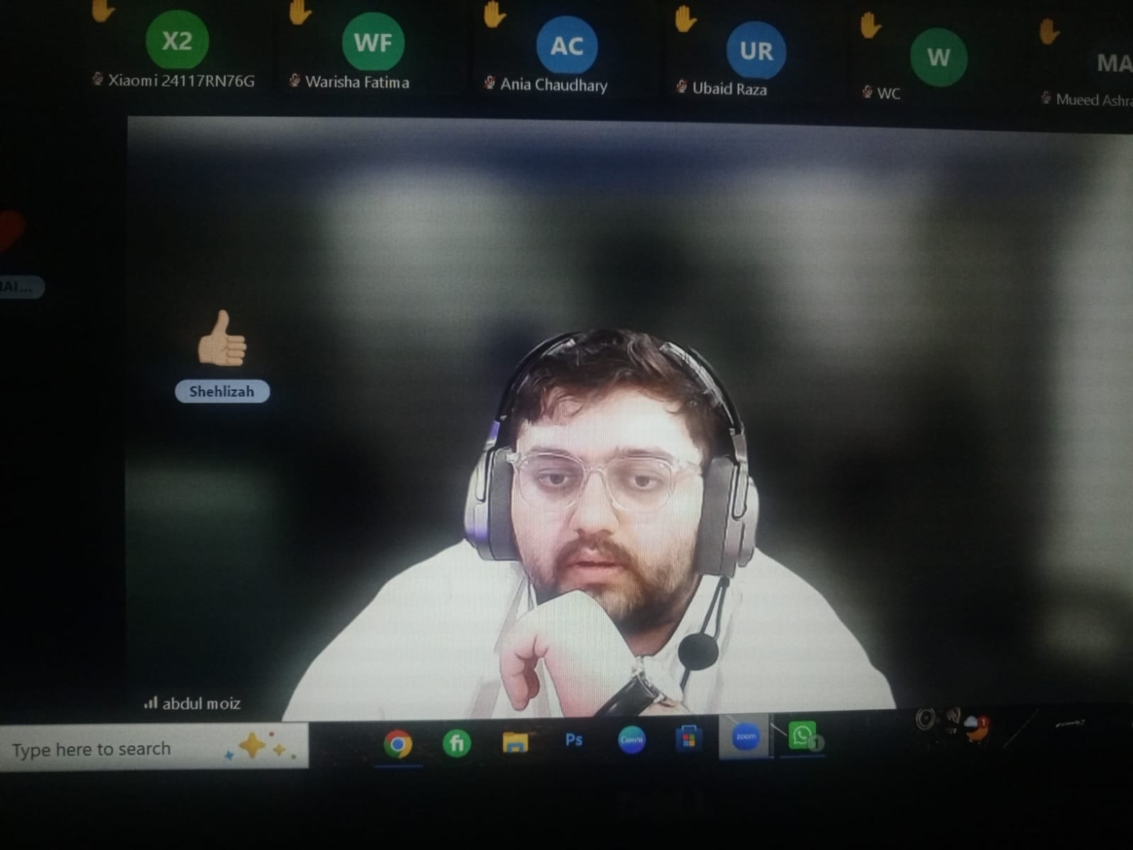 Abdul Moiz hosting the live AI Automation Masterclass